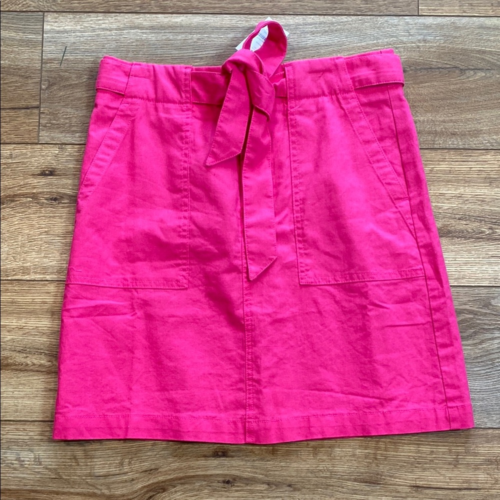 J. Crew Pink A-Line Skirt